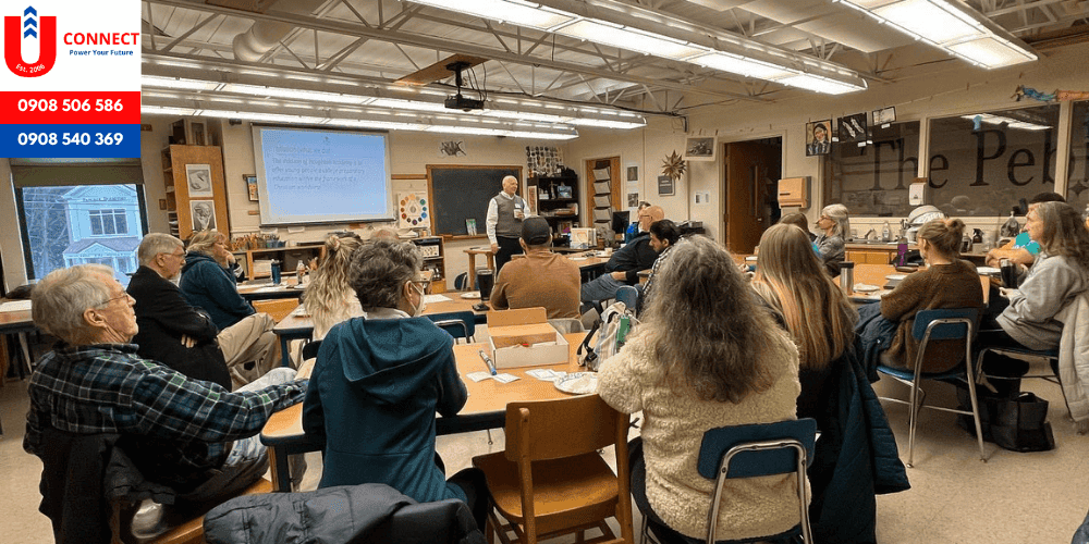 trung học Houghton Academy, New York, Mỹ